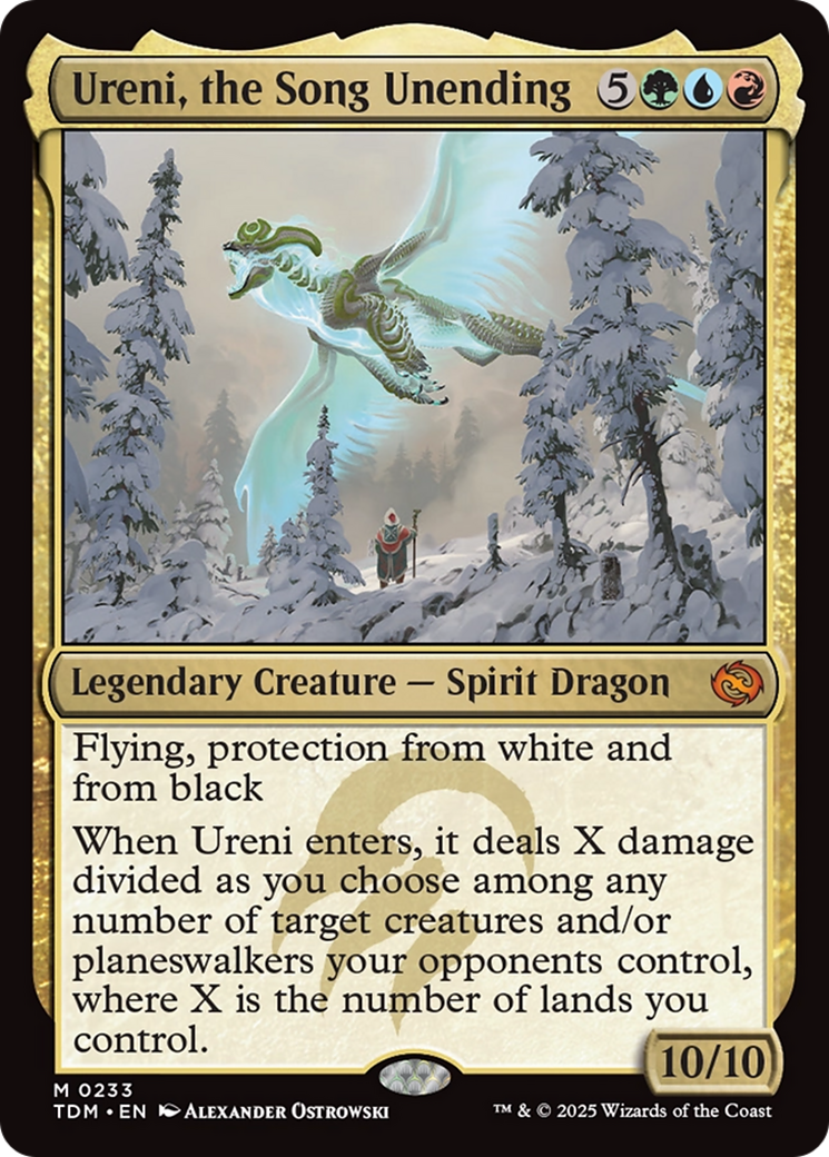 Ureni, the Song Unending [Tarkir: Dragonstorm] | Dumpster Cat Games