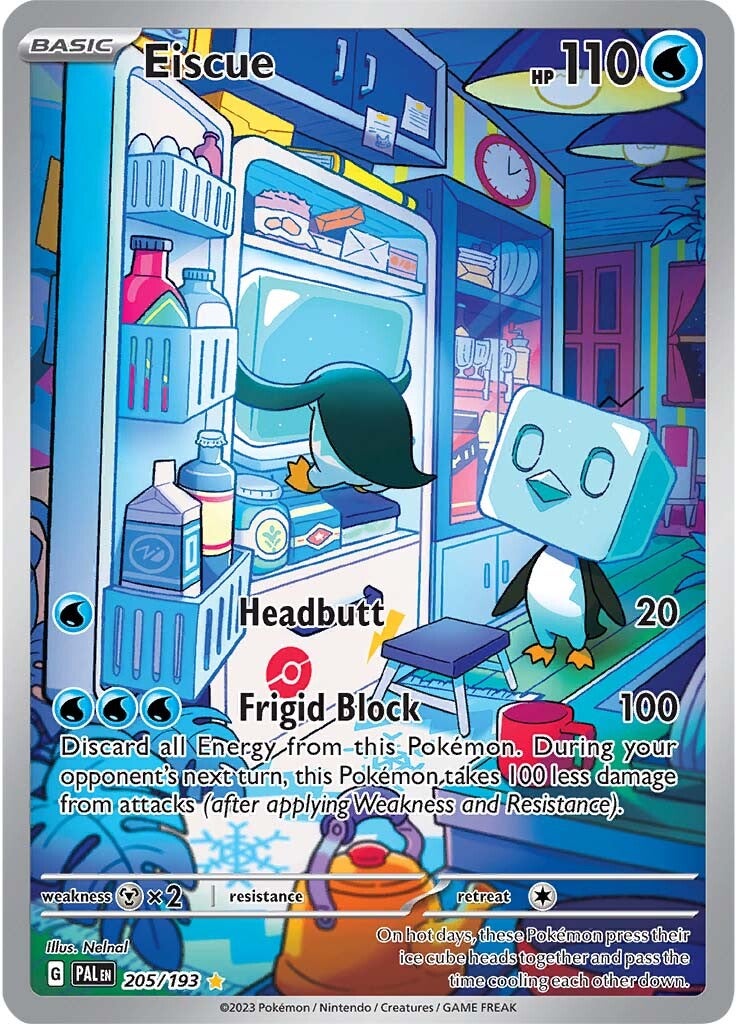 Eiscue (205/193) [Scarlet & Violet: Paldea Evolved] | Dumpster Cat Games