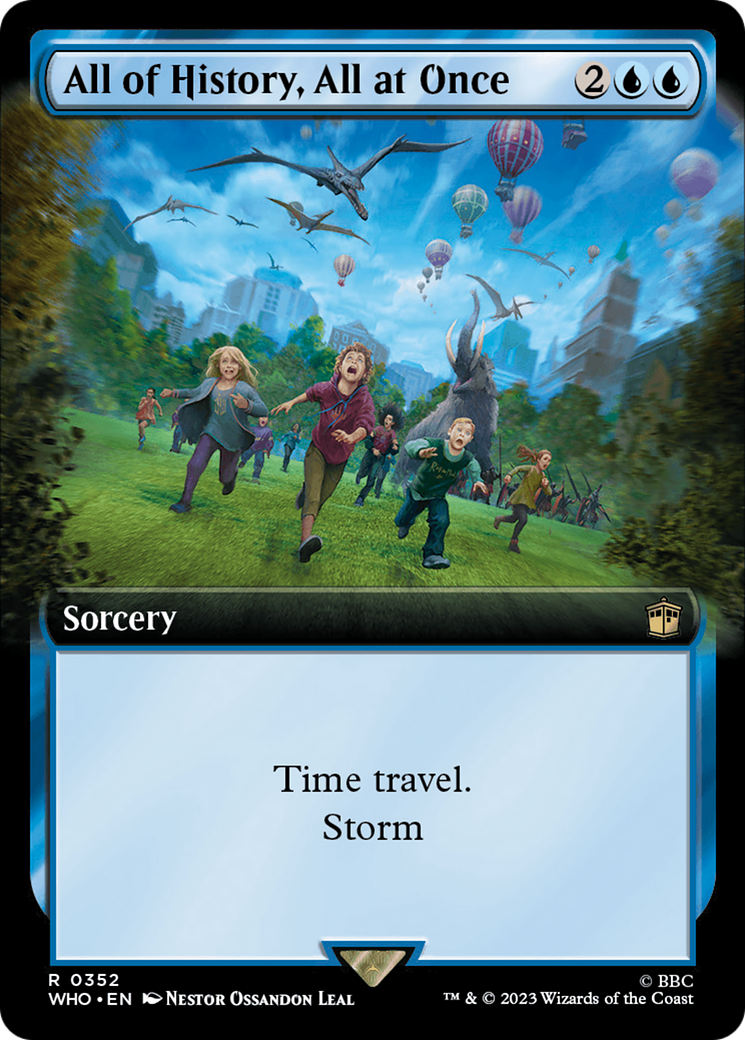 All of History, All at Once (Extended Art) [Doctor Who] | Dumpster Cat Games