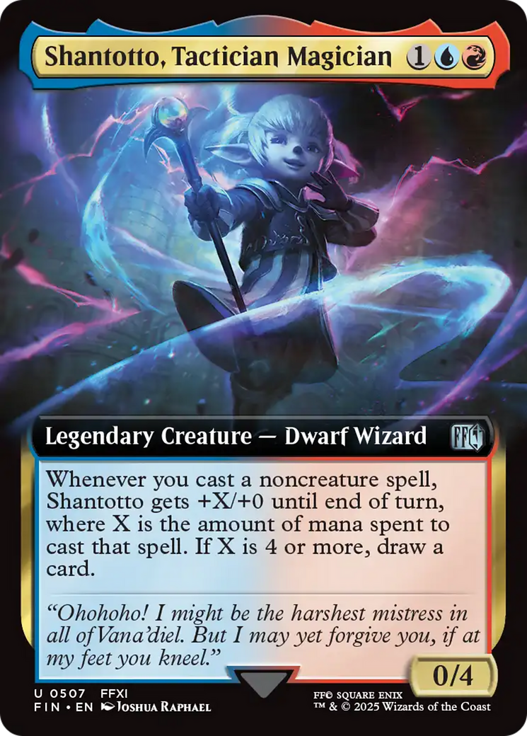 Shantotto, Tactician Magician (Extended Art) [FINAL FANTASY] | Dumpster Cat Games