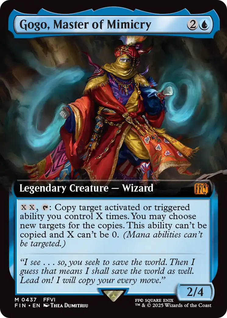 Gogo, Master of Mimicry (Extended Art) [FINAL FANTASY] | Dumpster Cat Games