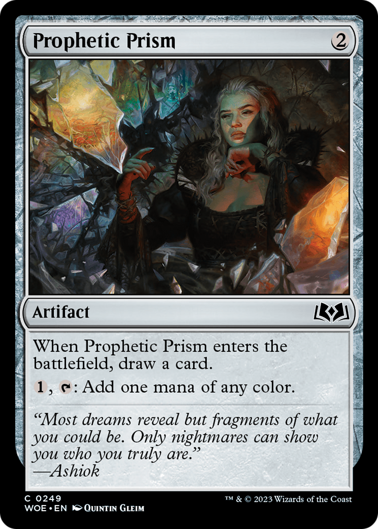 Prophetic Prism [Wilds of Eldraine] | Dumpster Cat Games