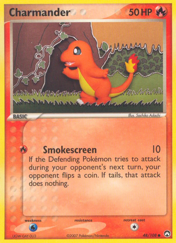 Charmander (48/108) [EX: Power Keepers] | Dumpster Cat Games