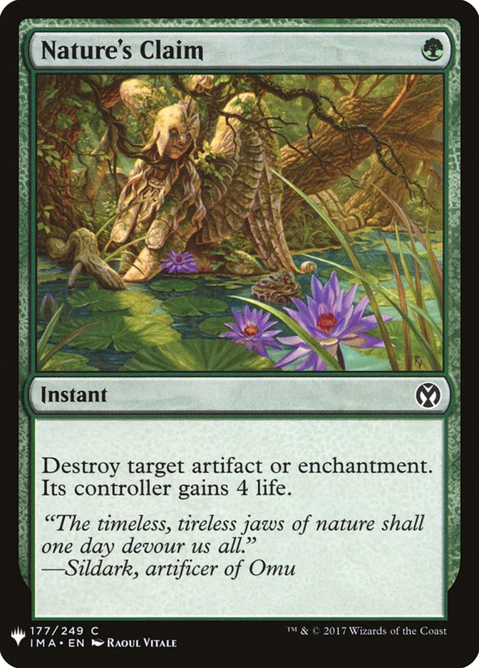 Nature's Claim [Mystery Booster] | Dumpster Cat Games