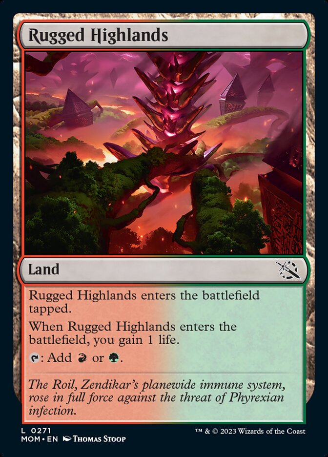 Rugged Highlands [March of the Machine] | Dumpster Cat Games