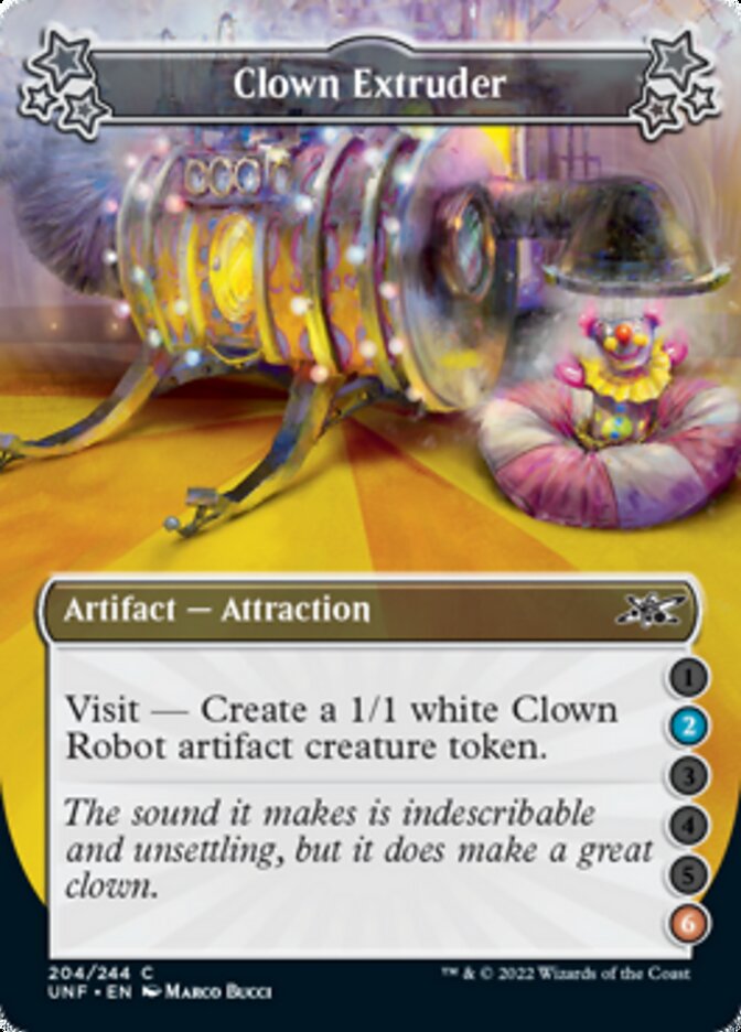 Clown Extruder (2-6) [Unfinity] | Dumpster Cat Games
