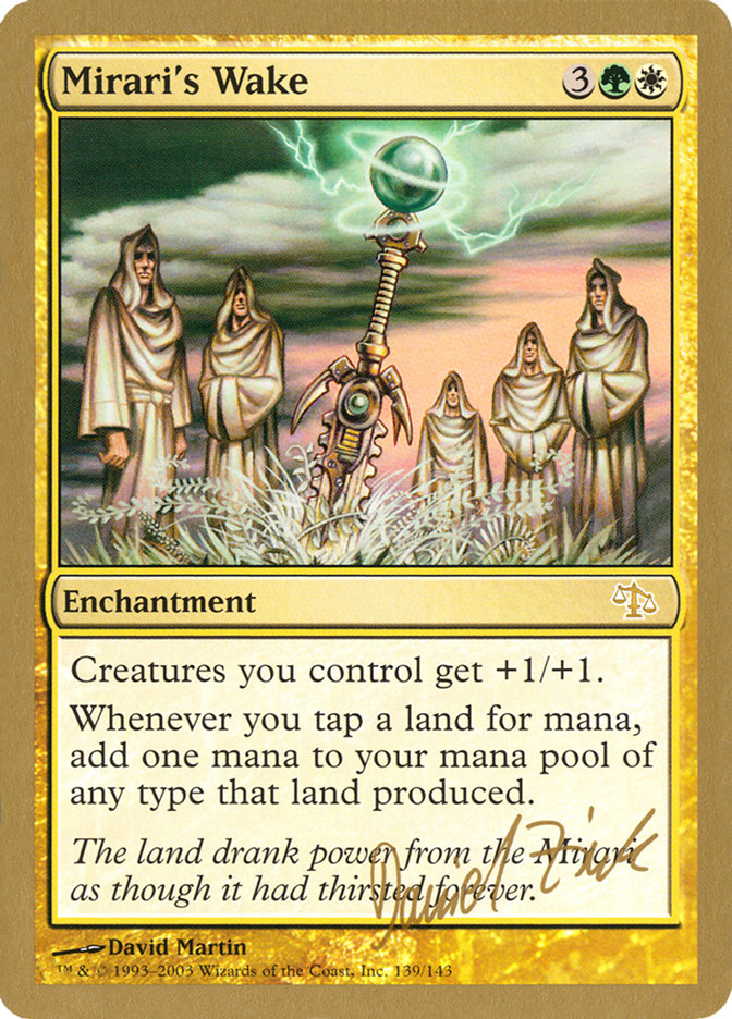 Mirari's Wake (Daniel Zink) [World Championship Decks 2003] | Dumpster Cat Games