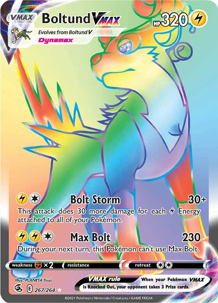 Boltund VMAX (267/264) [Sword & Shield: Fusion Strike] | Dumpster Cat Games