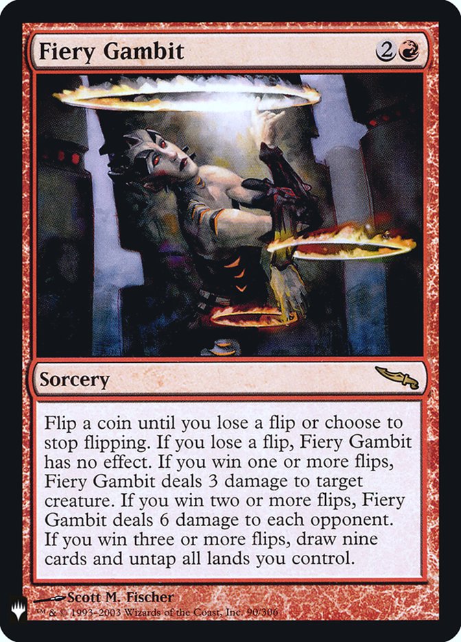 Fiery Gambit [Mystery Booster] | Dumpster Cat Games