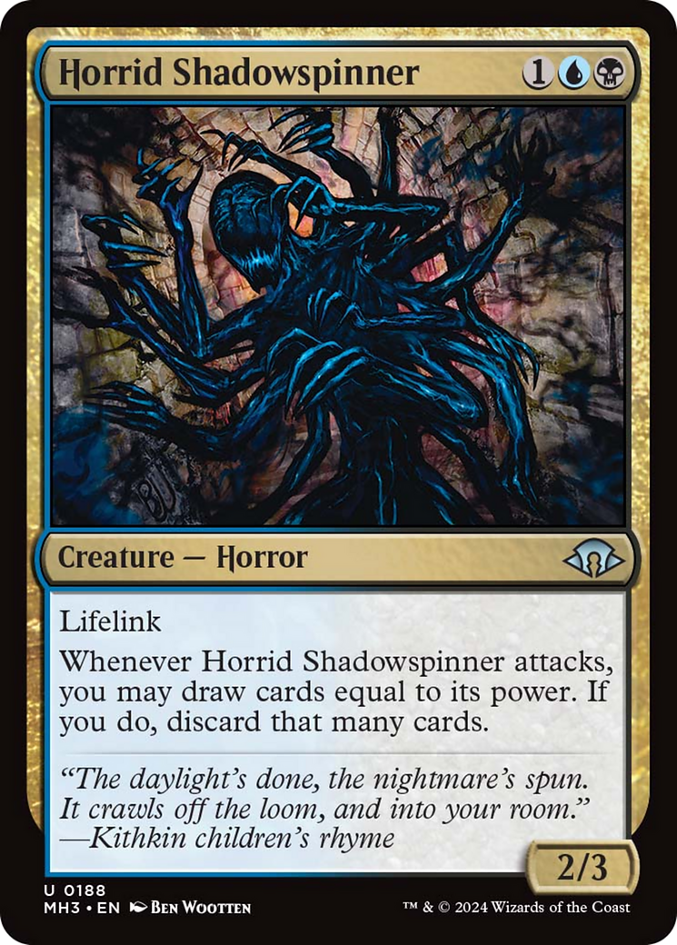 Horrid Shadowspinner [Modern Horizons 3] | Dumpster Cat Games