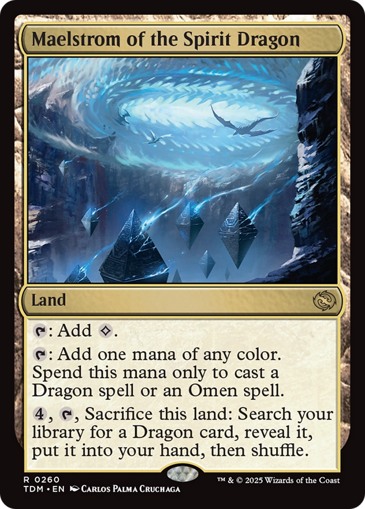 Maelstrom of the Spirit Dragon [Tarkir: Dragonstorm] | Dumpster Cat Games