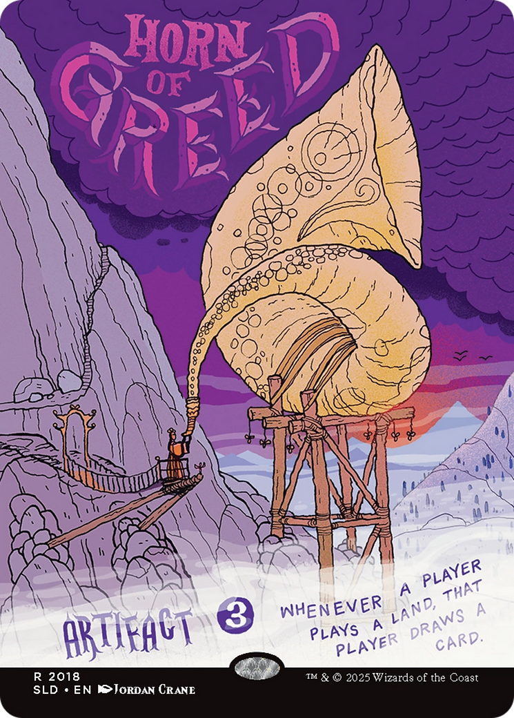 Horn of Greed [Secret Lair Drop Series] | Dumpster Cat Games