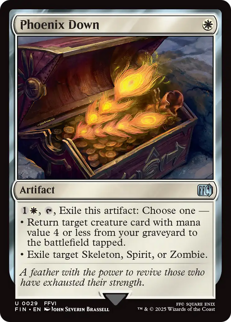 Phoenix Down [FINAL FANTASY] | Dumpster Cat Games