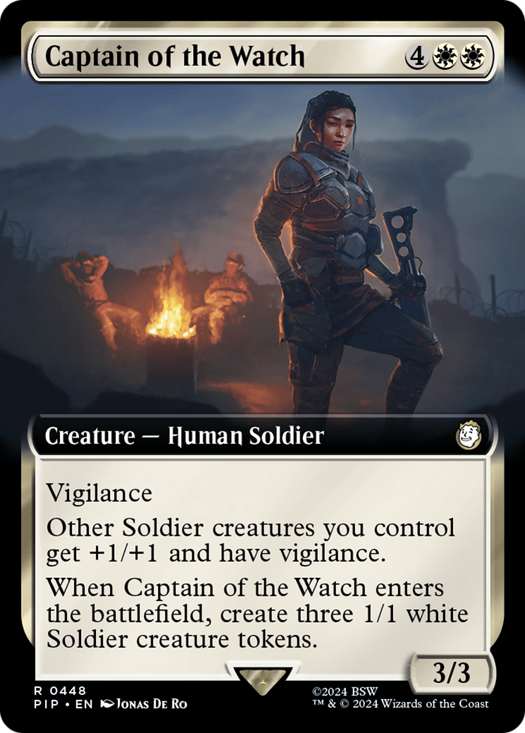 Captain of the Watch (Extended Art) [Fallout] | Dumpster Cat Games