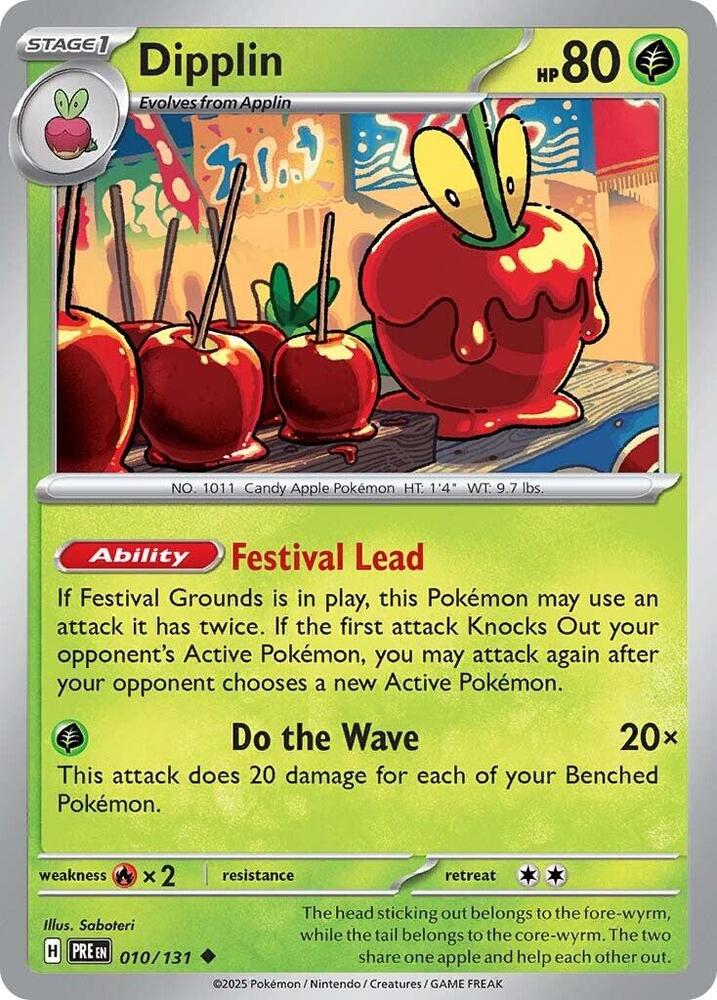 Dipplin (010/131) [Scarlet & Violet: Prismatic Evolutions] | Dumpster Cat Games