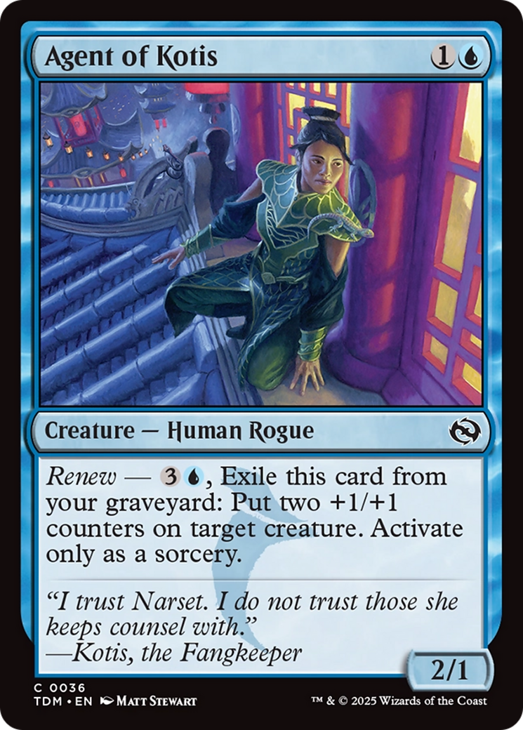 Agent of Kotis [Tarkir: Dragonstorm] | Dumpster Cat Games
