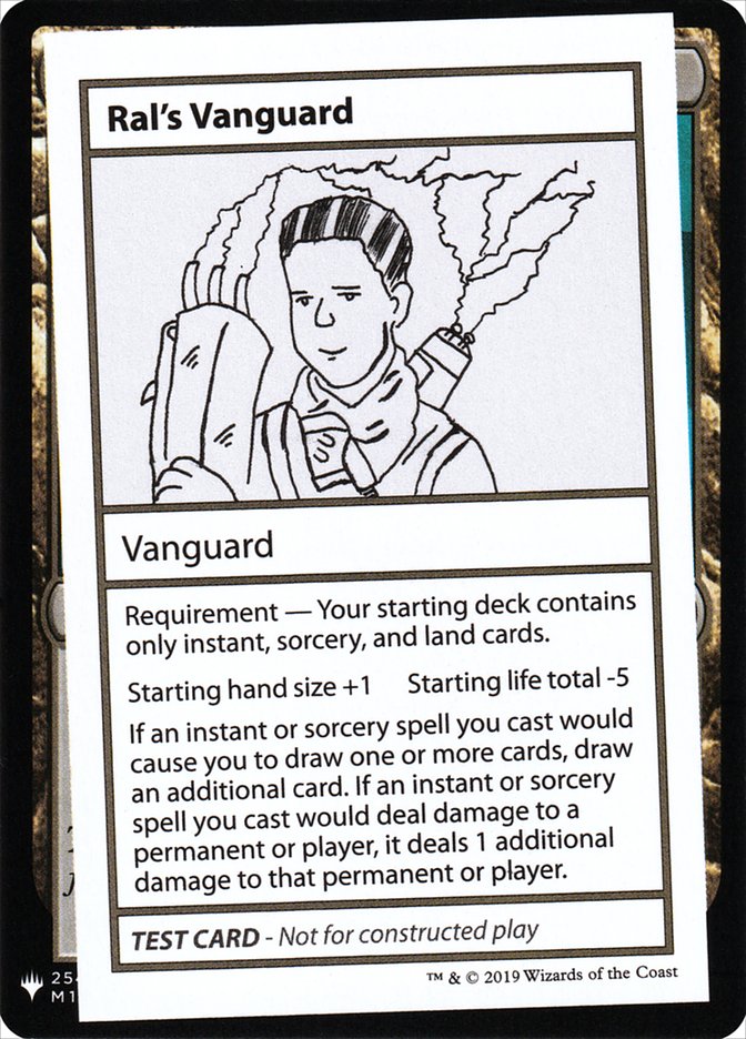 Ral's Vanguard [Mystery Booster Playtest Cards] | Dumpster Cat Games