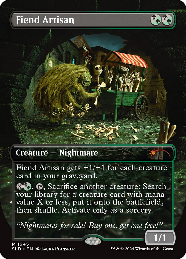 Fiend Artisan (Rainbow Foil) [Secret Lair Drop Series] | Dumpster Cat Games