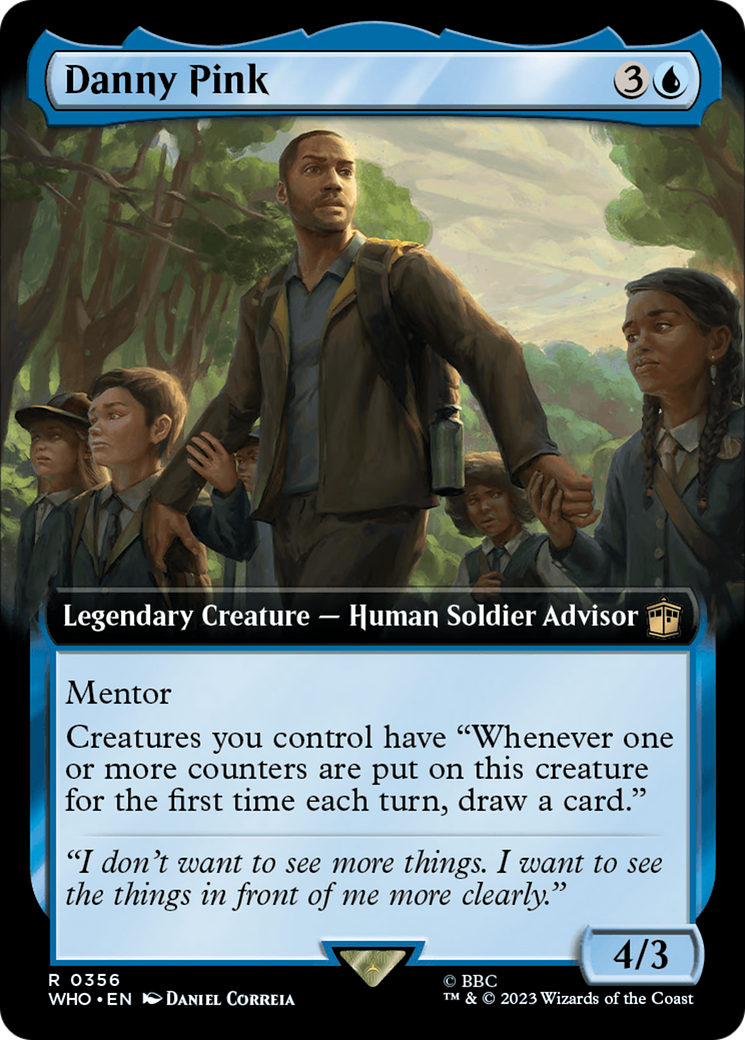 Danny Pink (Extended Art) [Doctor Who] | Dumpster Cat Games