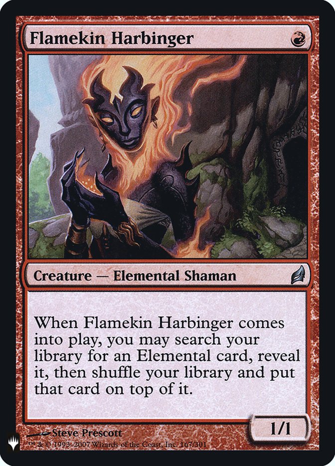 Flamekin Harbinger [Mystery Booster] | Dumpster Cat Games