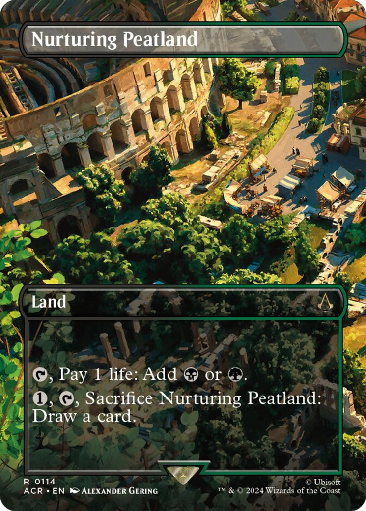 Nurturing Peatland (Borderless) [Assassin's Creed] | Dumpster Cat Games