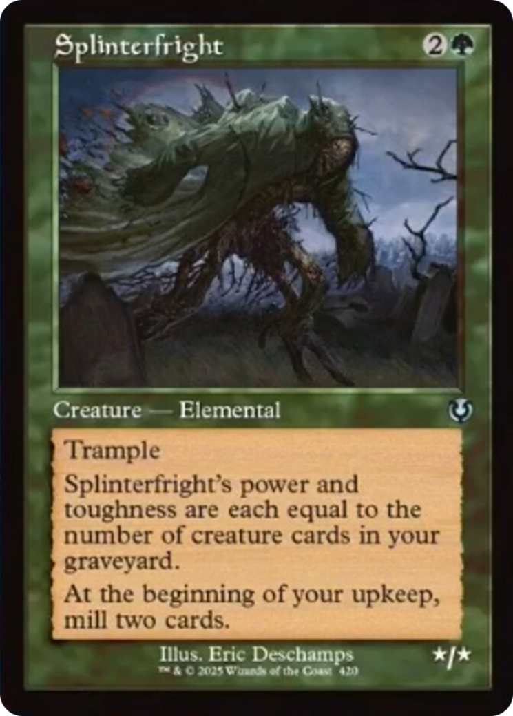 Splinterfright (Retro Frame) [Innistrad Remastered] | Dumpster Cat Games