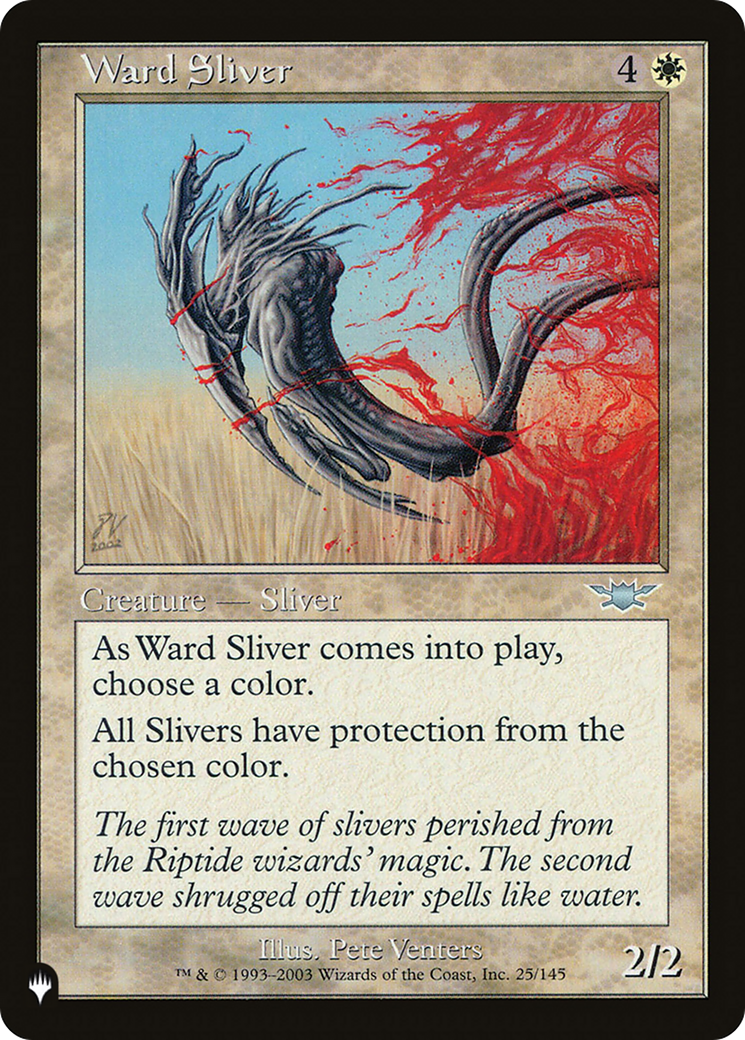 Ward Sliver [The List] | Dumpster Cat Games
