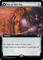 Eye of Ojer Taq // Apex Observatory (Extended Art) [The Lost Caverns of Ixalan Commander] | Dumpster Cat Games