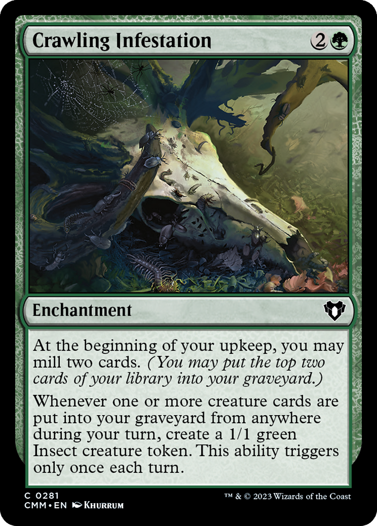 Crawling Infestation [Commander Masters] | Dumpster Cat Games