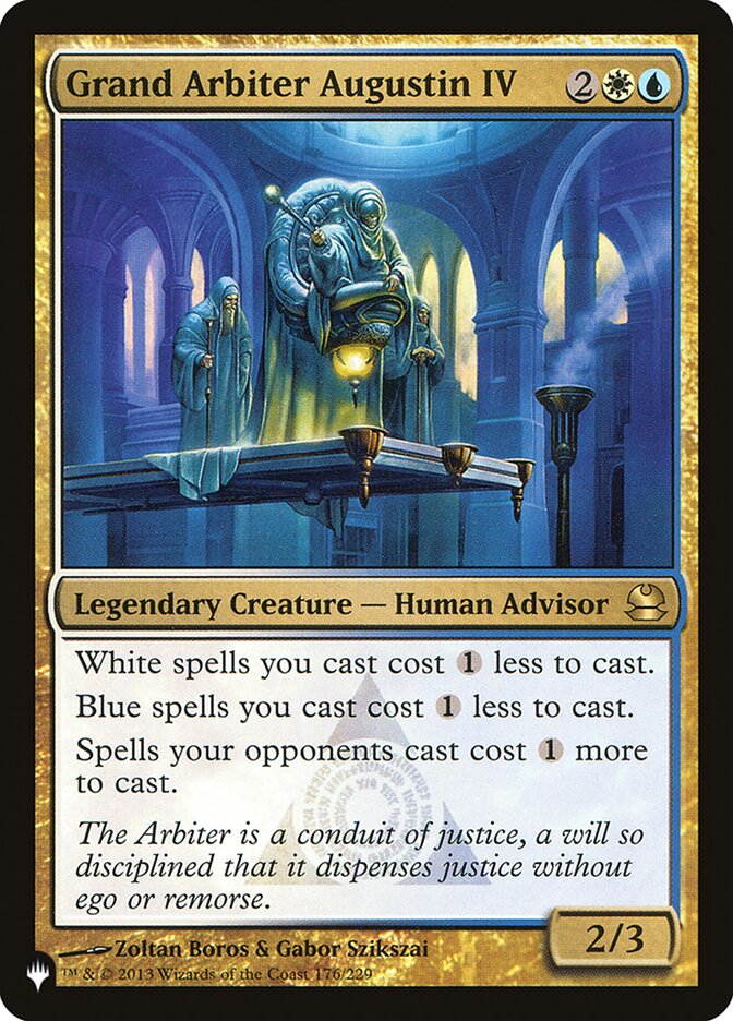 Grand Arbiter Augustin IV [The List] | Dumpster Cat Games
