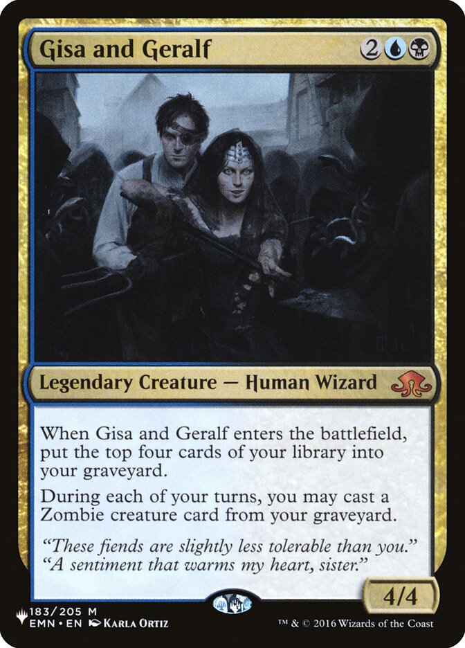 Gisa and Geralf [The List] | Dumpster Cat Games