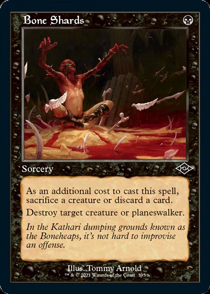 Bone Shards (Retro Foil Etched) [Modern Horizons 2] | Dumpster Cat Games