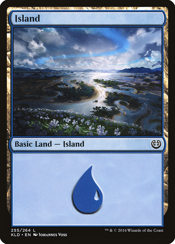 Island (255) [Kaladesh] | Dumpster Cat Games