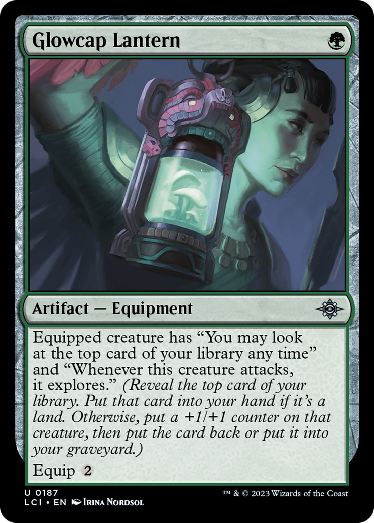 Glowcap Lantern [The Lost Caverns of Ixalan] | Dumpster Cat Games