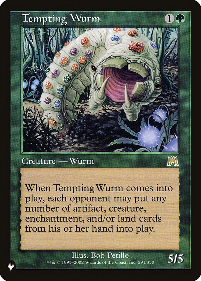 Tempting Wurm [The List] | Dumpster Cat Games