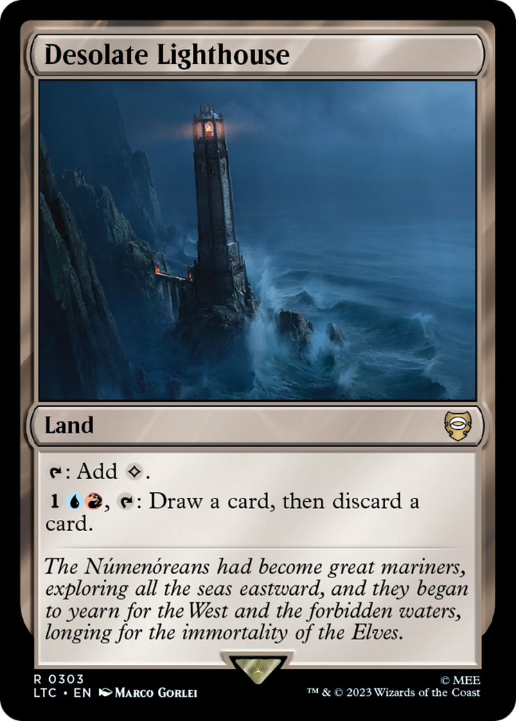 Desolate Lighthouse [The Lord of the Rings: Tales of Middle-Earth Commander] | Dumpster Cat Games