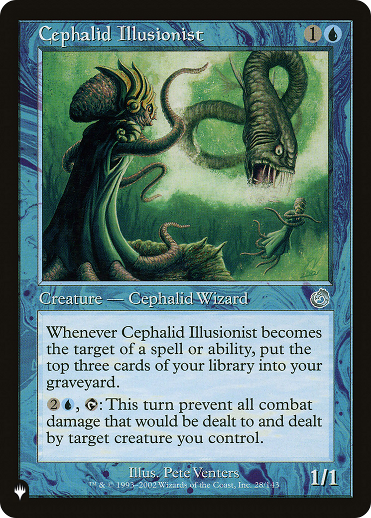 Cephalid Illusionist [The List] | Dumpster Cat Games