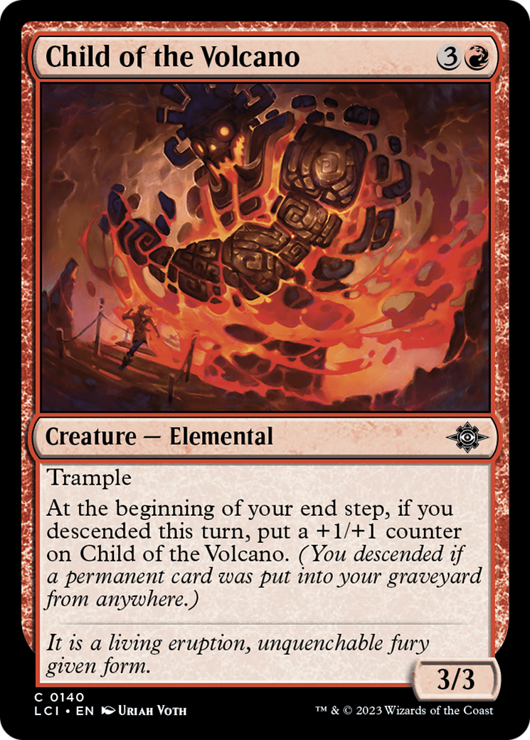 Child of the Volcano [The Lost Caverns of Ixalan] | Dumpster Cat Games