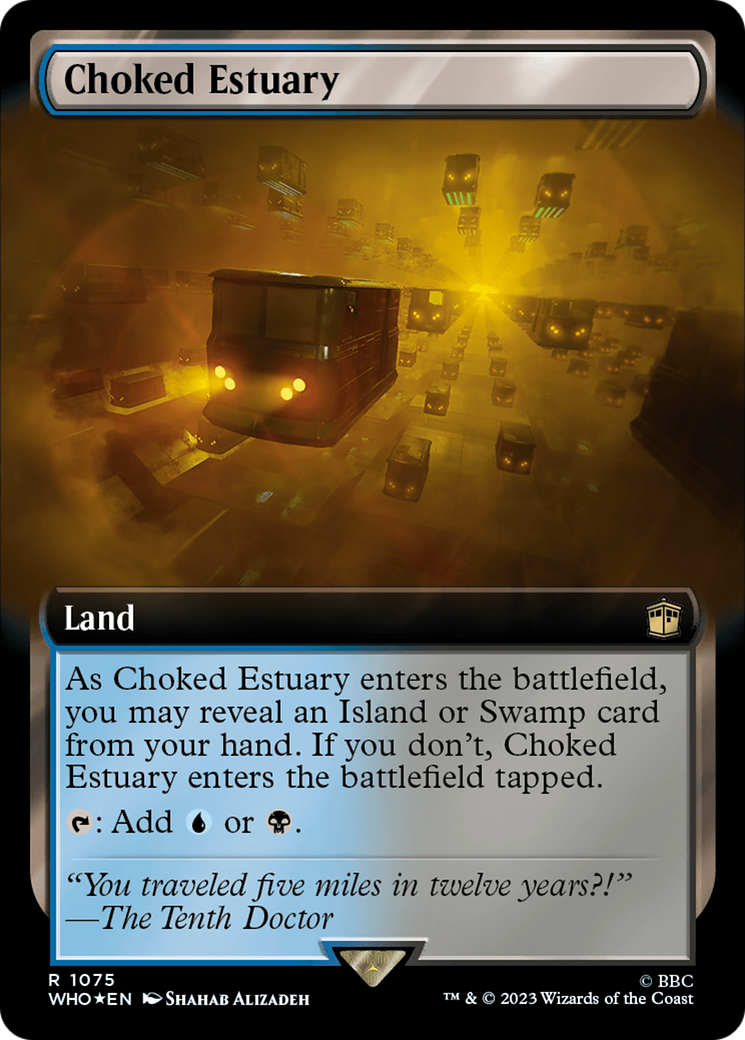 Choked Estuary (Extended Art) (Surge Foil) [Doctor Who] | Dumpster Cat Games