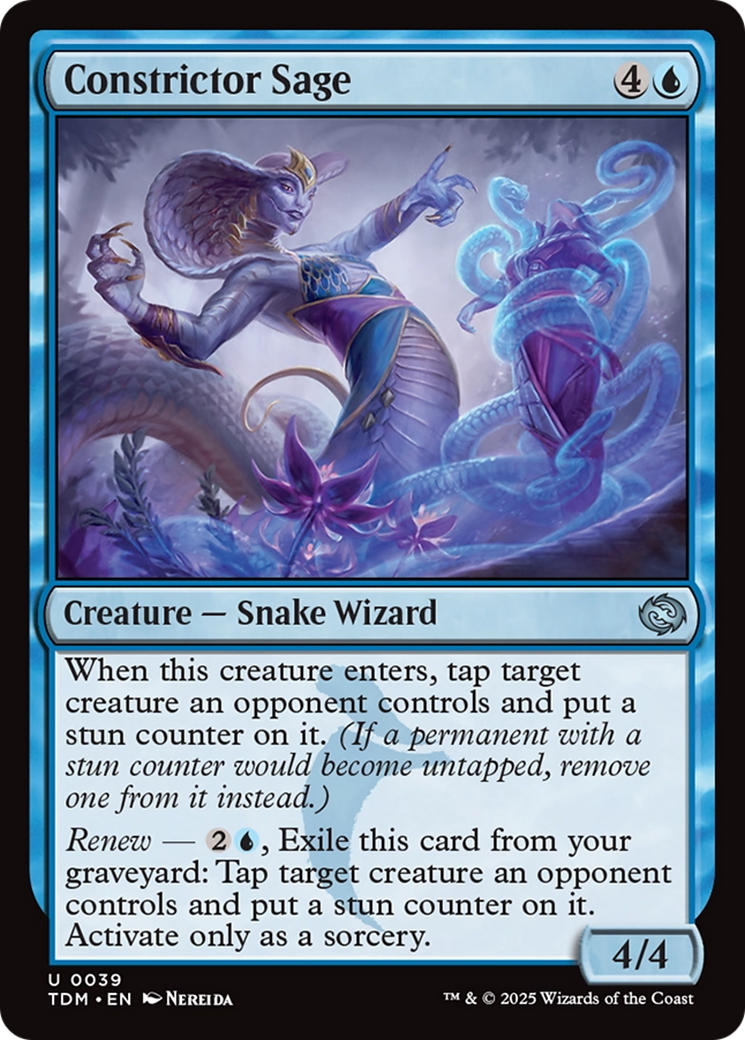 Constrictor Sage [Tarkir: Dragonstorm] | Dumpster Cat Games