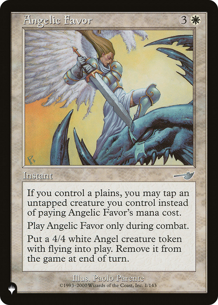 Angelic Favor [The List] | Dumpster Cat Games