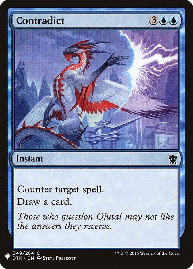 Contradict [Mystery Booster] | Dumpster Cat Games