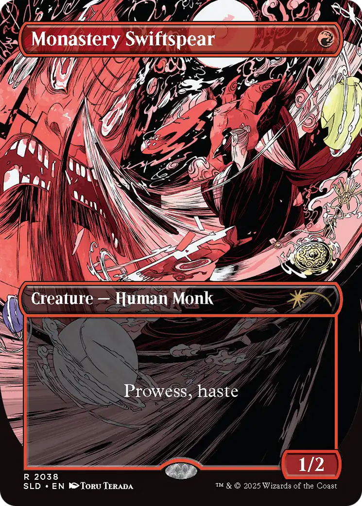 Monastery Swiftspear (2038) [Secret Lair Drop Series] | Dumpster Cat Games