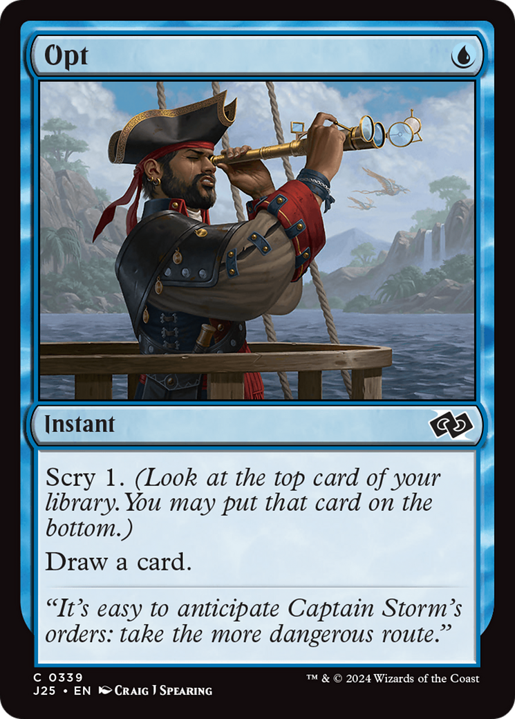 Opt [Foundations Jumpstart] | Dumpster Cat Games