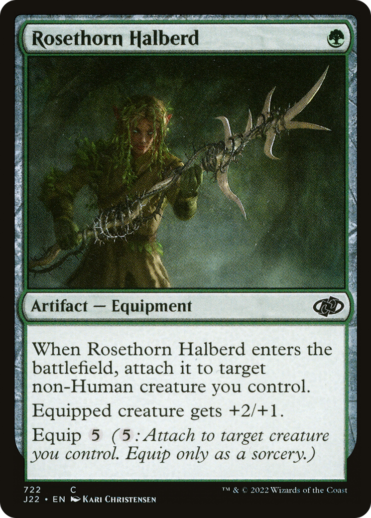 Rosethorn Halberd [Jumpstart 2022] | Dumpster Cat Games