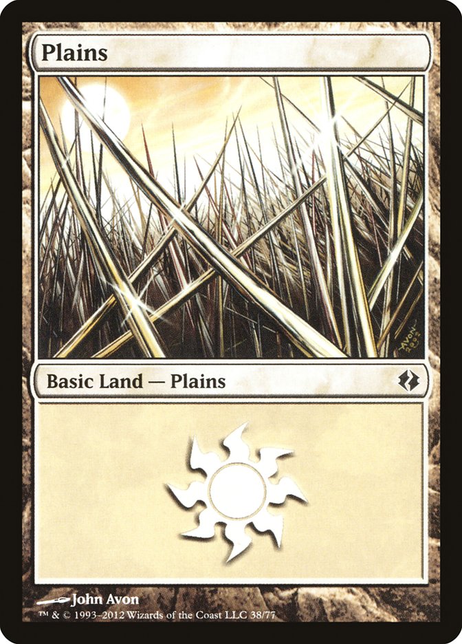 Plains (38) [Duel Decks: Venser vs. Koth] | Dumpster Cat Games