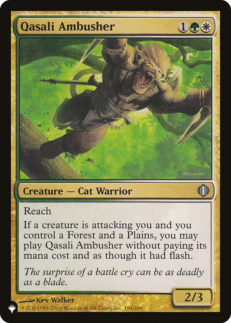 Qasali Ambusher [The List] | Dumpster Cat Games