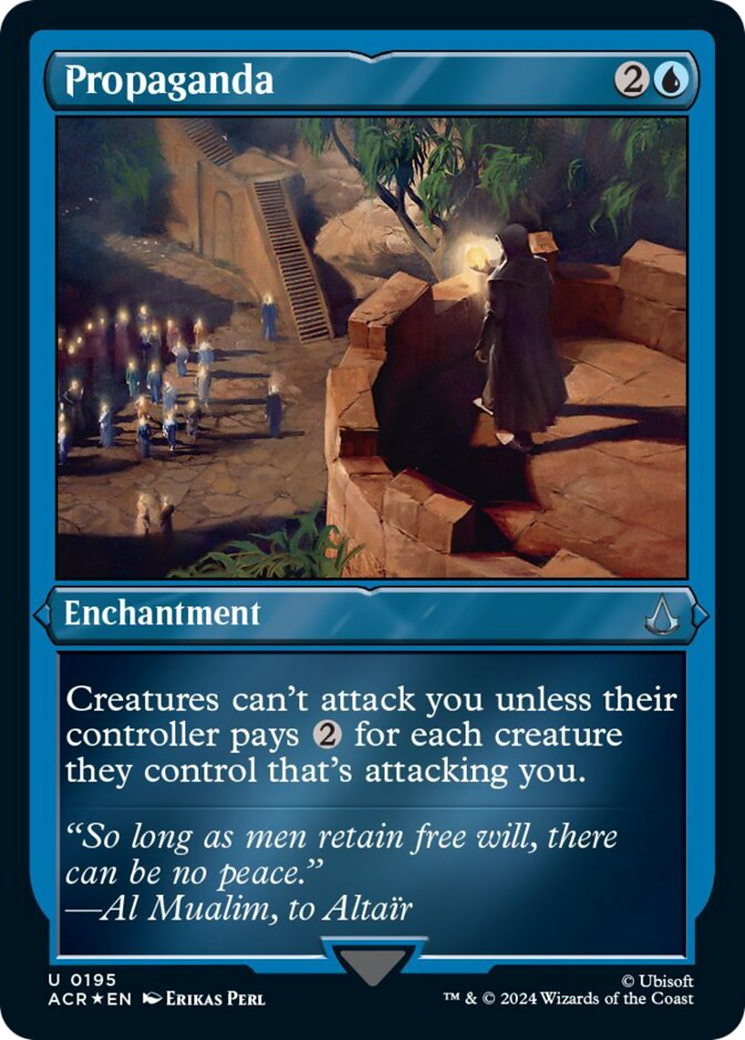 Propaganda (Foil Etched) [Assassin's Creed] | Dumpster Cat Games