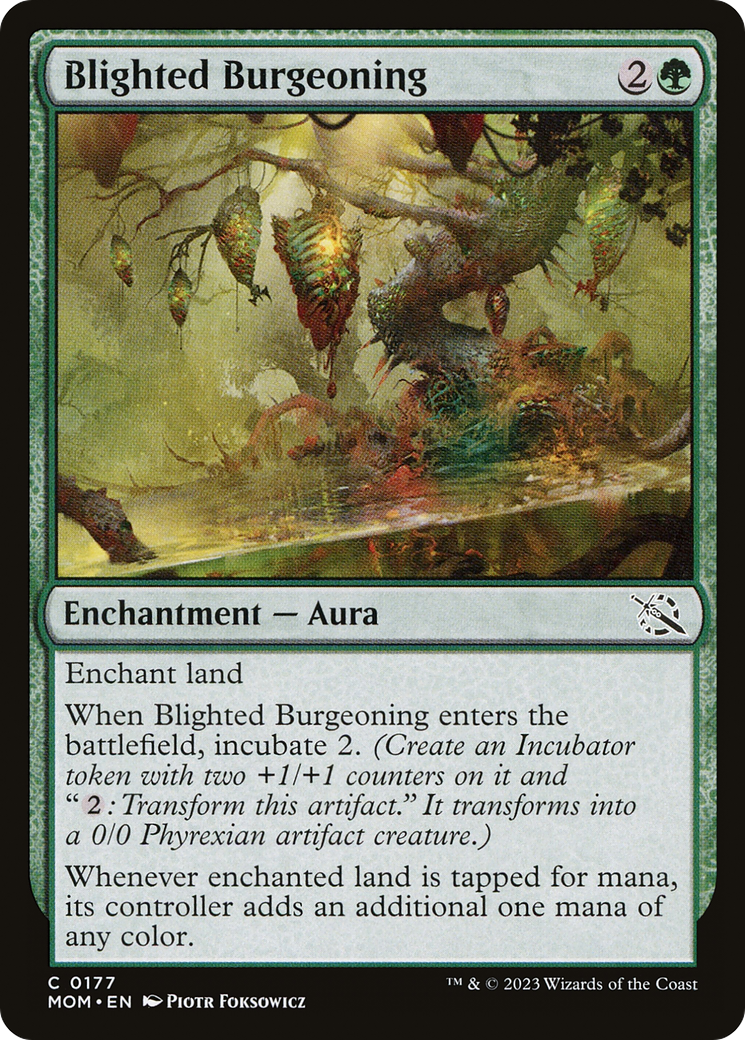 Blighted Burgeoning [March of the Machine] | Dumpster Cat Games