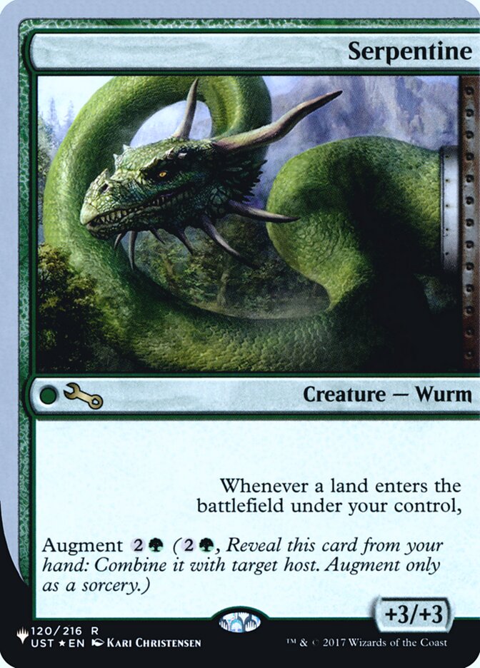 Serpentine (Unfinity Foil Edition) [The List] | Dumpster Cat Games
